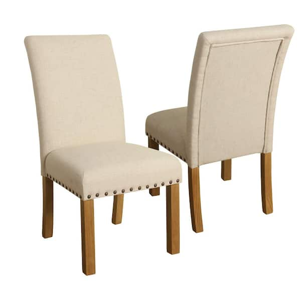 set of 2 parson dining chairs