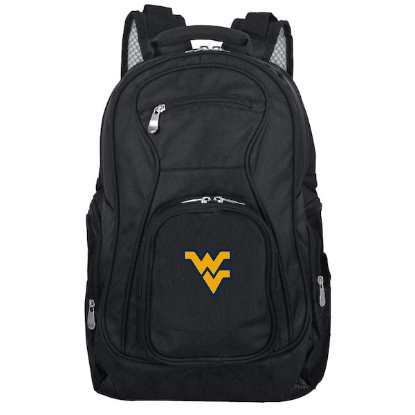 Denco 19 in NCAA West Virginia Black Backpack Laptop