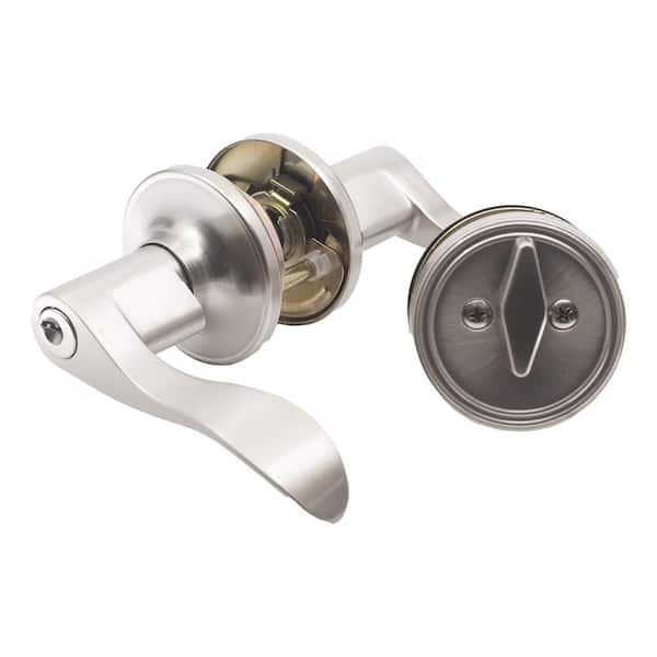 DELANEY HARDWARE KIT#BN3001R-PP 5-Bennett Satin Nickel Entry Door Handles and 5-Satin Nickel Single Cylinder Deadbolt All Keyed Alike - 2