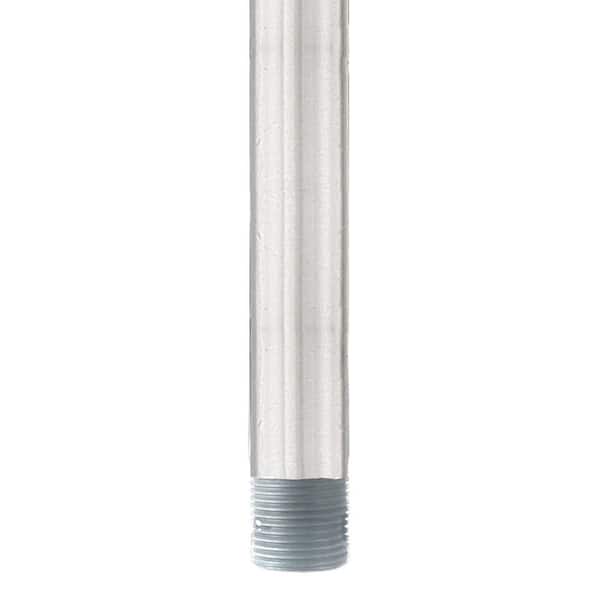 WAC Lighting 12 in. Brushed Aluminum Ceiling Fan Extension Downrod for Modern Forms or WAC Lighting Fans