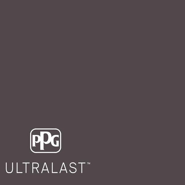 PPG UltraLast 1 qt. #PPG1004-7 Black Elegance Matte Interior Paint and Primer