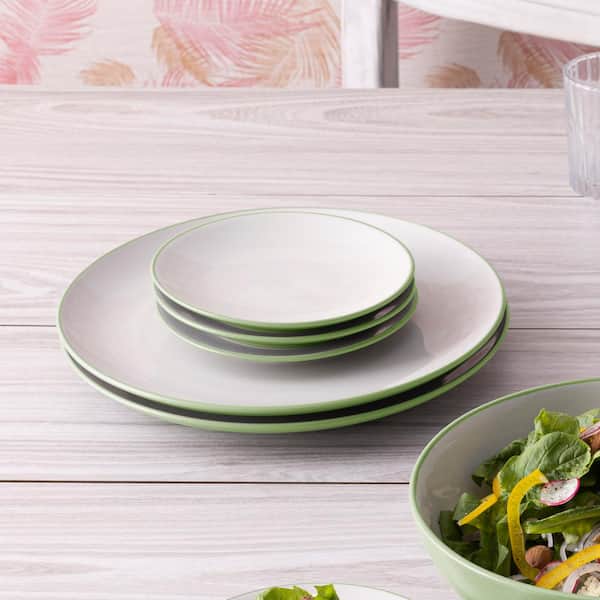 Noritake Colorwave Apple 6.25 in. (Green) Stoneware Mini Plates