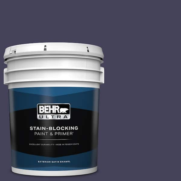 BEHR ULTRA 5 gal. #PPU16-20 Renaissance Satin Enamel Exterior Paint & Primer