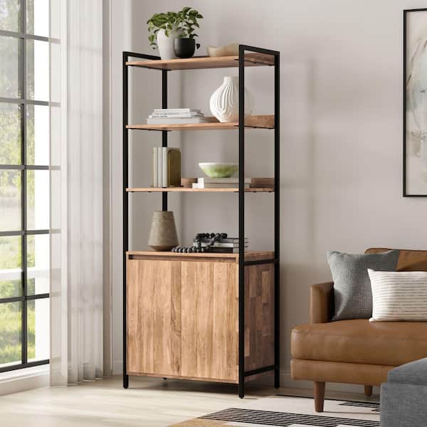 Amazon.com: VASICAR 4-Tier Bookshelf with 4 Drawers