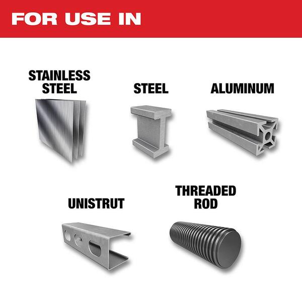 8 in. x 50-Tooth  Carbide Thin Metal, Stainless and 8 in. x 42-Tooth Carbide Metal, Stainless Circular Saw Blade(2-Pack)