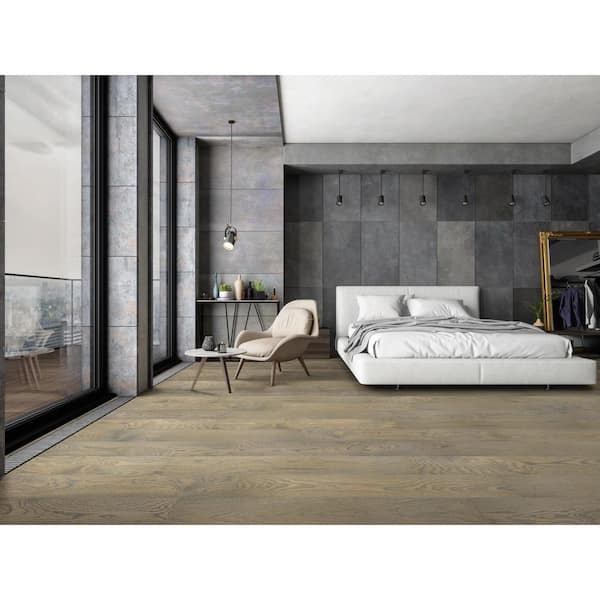 Take Home Sample - Woodridge Willrow Oak 6 in. x 6 in. Engineered Oak Waterproof Hardwood Flooring