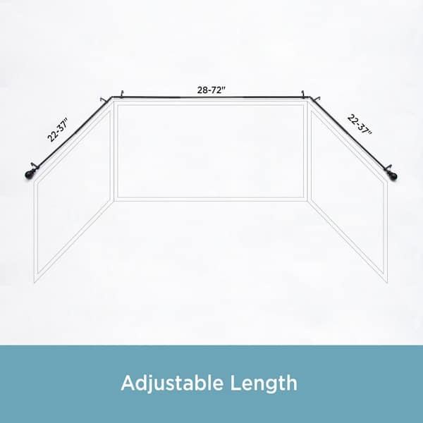 Bay Window Curtain Rod Sizes