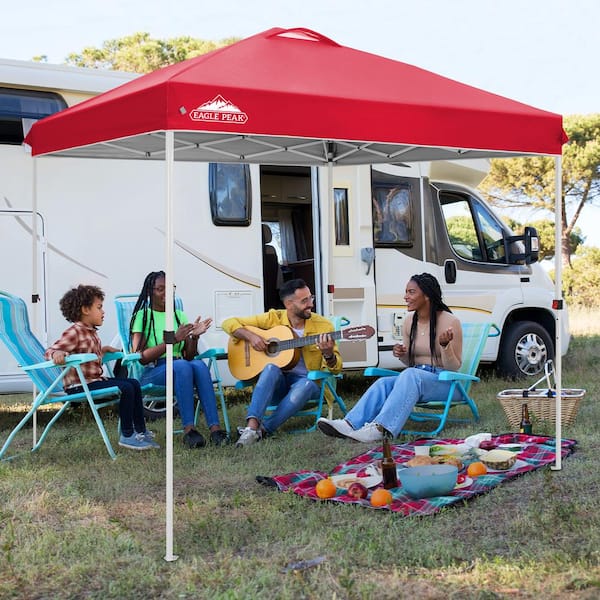 EAGLE PEAK 8 ft. x 8 ft. Straight Leg Instant Canopy Pop Up Tent Sheter