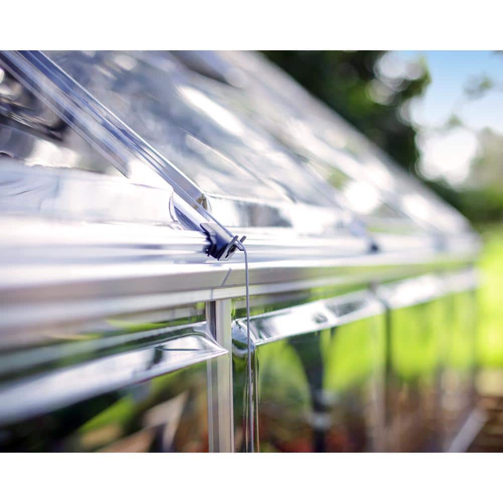 Harmony 6' x 14' Silver Aluminum Walk-In Greenhouse
