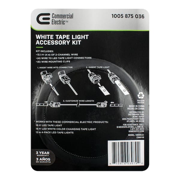 Wire To Tape Connectors, Home Depot Led Light Strip Kit