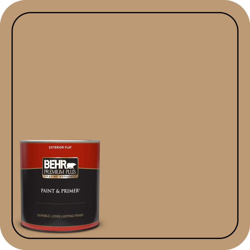 1 qt. #N280-5 Antique Treasure Flat Exterior Paint & Primer price history on PriceWatchPro