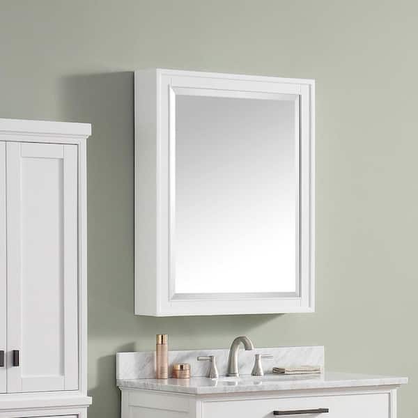 Avanity Madison 28-in x 36-in Rectangle Surface Poplar Mirrored Medicine Cabinet Avanity Madison 28-in x 36-in Rectangle Surface Poplar Mirrored Medicine Cabinet