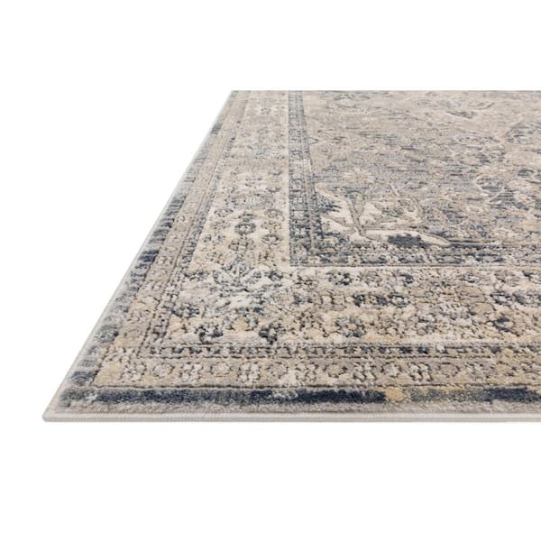 Teagan Sky/Natural 9 ft. 9 in. x 13 ft. 6 in. Traditional Area Rug