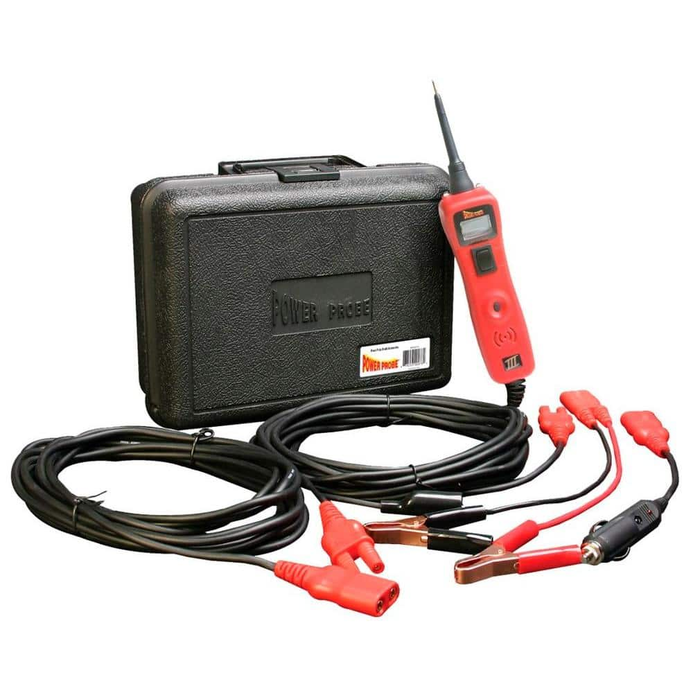 Power Probe Circuit Tester with Case and Accessories - Red -  PP319FTCRED