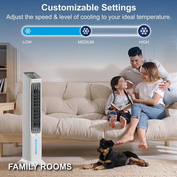 ARCTIC AIR - 100 CFM Turbo Chill Tower Evaporative Space Cooler
