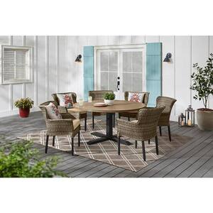 Glenn hill 7 discount piece dining set