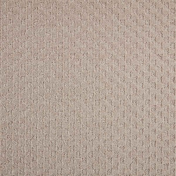 Lifeproof Shiloh Point  - Poised Taupe - Brown 40 oz. Triexta Pattern Installed Carpet