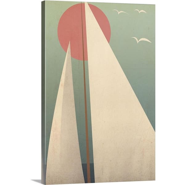 GreatBigCanvas "Sails III" by Ryan Fowler Canvas Wall Art