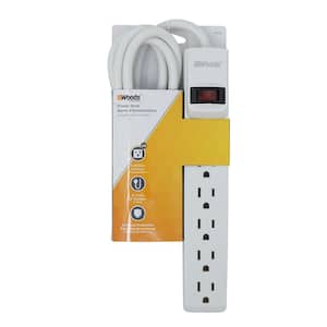 6 ft. 6-Outlet Power Strip with Overload Protection