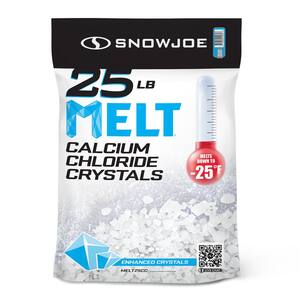 25 lb. Re-Sealable Bag Calcium Chloride Crystals Ice Melter