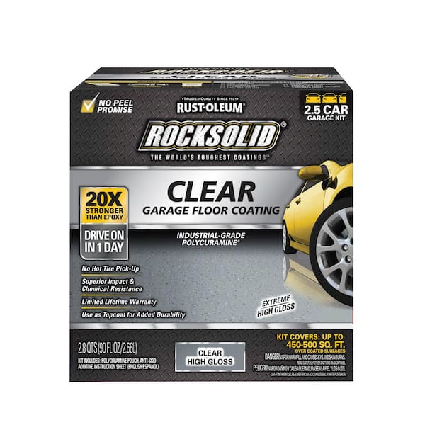 90 oz. Clear Polycuramine Top Coat Garage Floor Kit