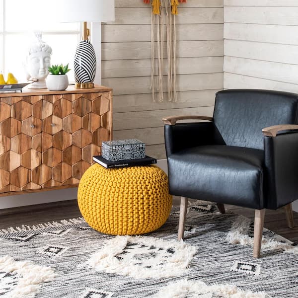 18 pouffes and footstools to elevate your living room setup