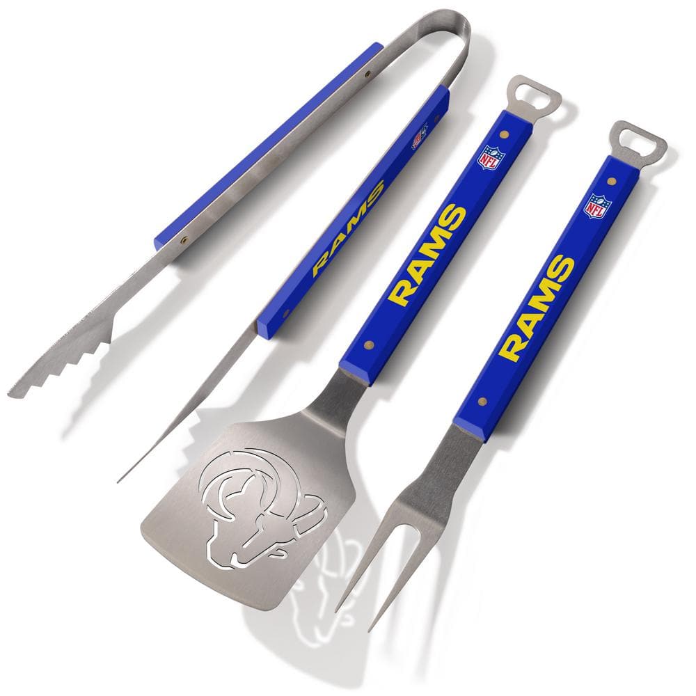 YouTheFan NFL Los Angeles Rams Spirit Series 3-Piece BBQ Set
