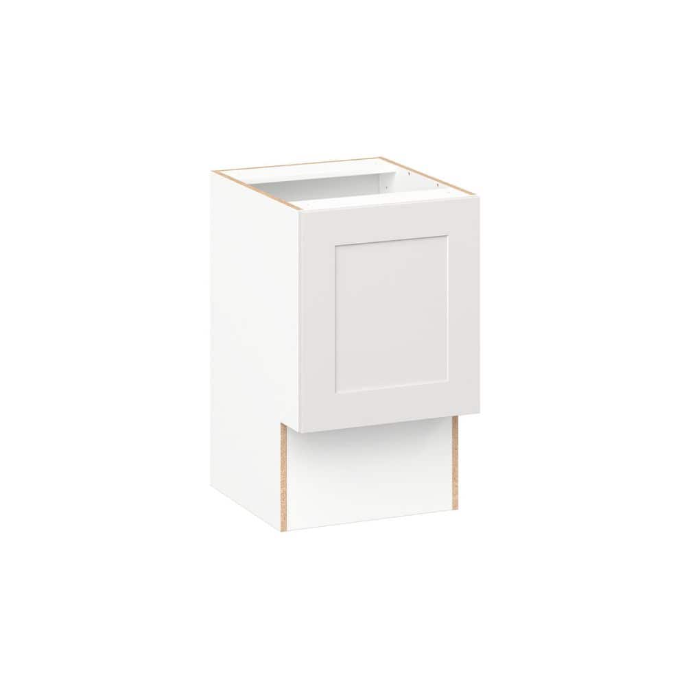 Roseland 18 in. W x 21 in. D x 30 in. H Assembled Shaker Accessible ADA Bath Base Kitchen Cabinet in Warm White price history on PriceWatchPro