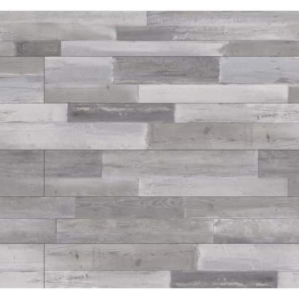 A&A Surfaces Take Home Sample - Heritage Hoffman Gray Click Lock Waterproof Luxury Vinyl Plank Flooring