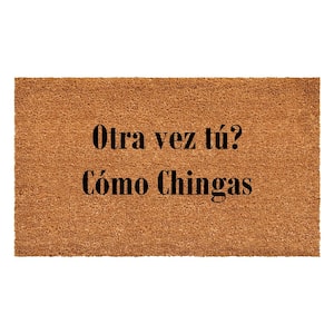 Calloway Mills 111661729 Como Chingas Pero pasale Doormat 17 x 29