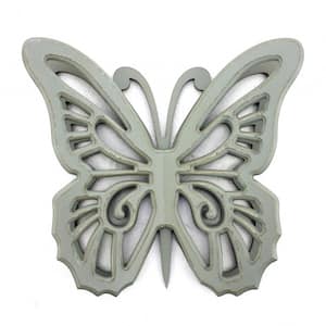Mariana Gray Rustic Butterfly Wooden Wall Decor