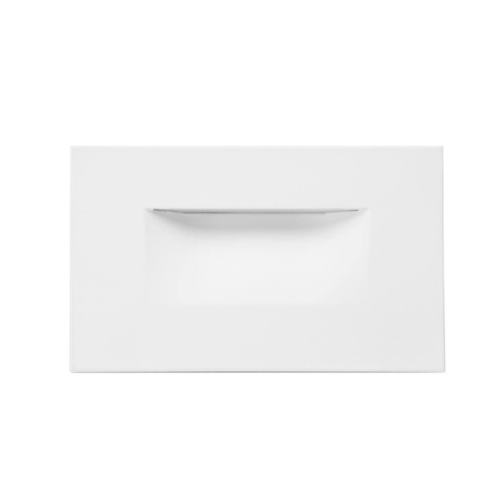 4-PACK 4. 7in 100Lumens 120V Frosted White Integrated LED Hardwired Deck Light 5CCT Selectable Stair Light price history on PriceWatchPro