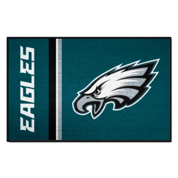 FANMATS NFL - Philadelphia Eagles Green Uniform Inspired 2 ft. x 3 ft. Area  Rug 8246 - The Home Depot