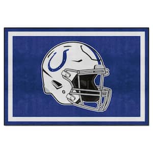 Indianapolis Colts Navy 5 ft. x 8 ft. Plush Area Rug