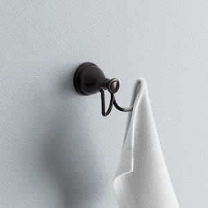 Castilla Collection Double Robe Hook in Oil Rubbed Bronze