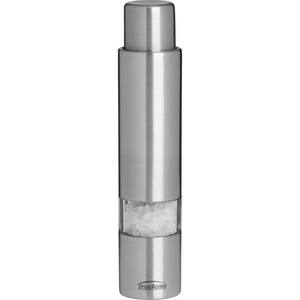 6 in. 1-Hand Thumb Stainless Steel Salt Mill
