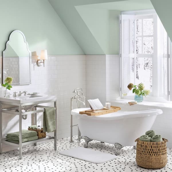 Rustic aqua bathroom set – The Vintage Artistry