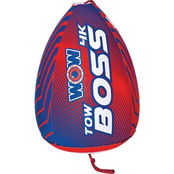 WOW WATERSPORTS Tow Boss 4K Enhanced Tow System - Red/Blue