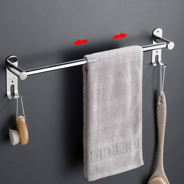 Self Adhesive Towel Holder Stick on The Wall Hand Towel Bar for Bathroom Towel  Rack Bathroom Accessories - AliExpress