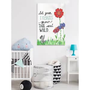 60 in. H x 40 in. W "Tall and Wild" by Melonie Madison Printed Canvas Wall Art