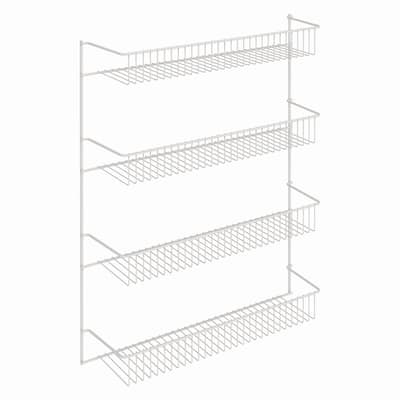 Everbilt Heavy-Duty Matte Black Wall Mounted 3-Tier Storage Rack 815290 -  The Home Depot