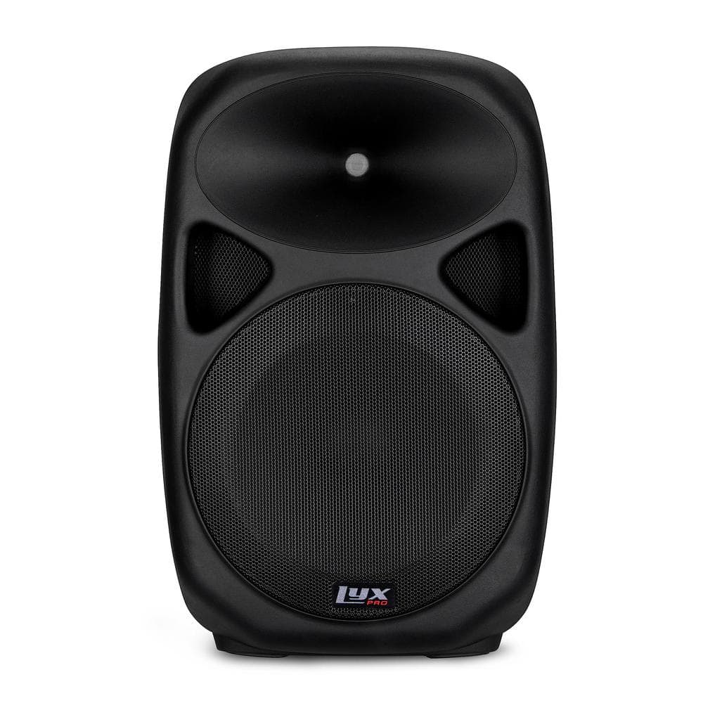 15" Black Portable PA Speaker with Bluetooth and MP3 Input