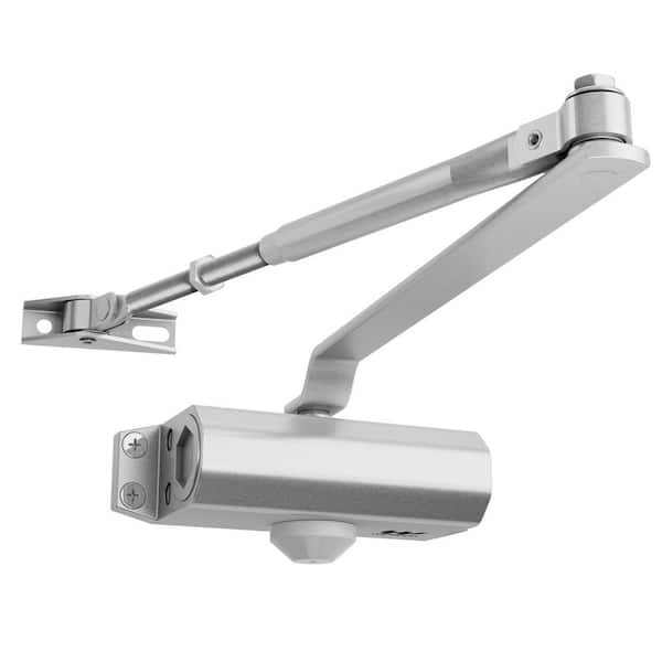 Door Closer Heavy Duty Zinc Alloy Automatic Buffering Hydraulic Safety Spring Silent Sliding Door Closer