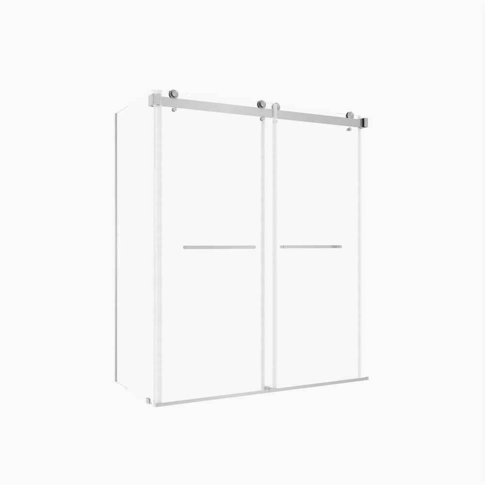 60 in. W x 32 in. D x 72 in. H Corner Shower Enclosure Double Sliding Shower Door in Brushed Gold with 5/17 in. Glass price history on PriceWatchPro