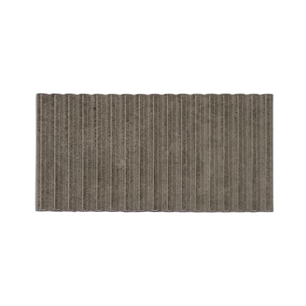 Pagoni Pia Dark 4 in. x 9 in. Glossy Porcelain Wall Tile (7.29 Sq. Ft./Case, 28-Pieces)