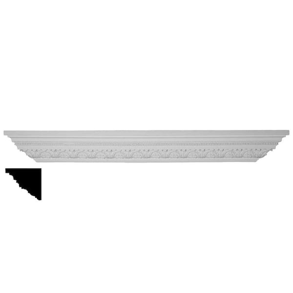 Ekena Millwork 47 in. x 5-1/2 in. x 5-1/8 in. Polyurethane Tirana Shelf Moulding