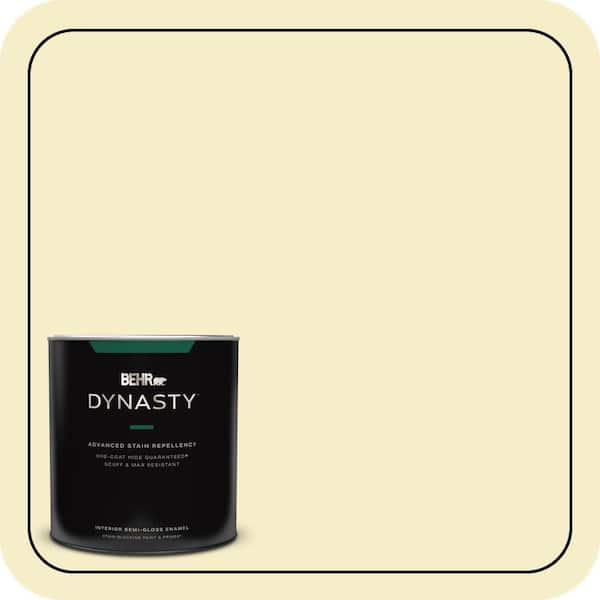 BEHR DYNASTY 1 qt. #P330-1 Tart Gelato Semi-Gloss Enamel Interior Stain-Blocking Paint & Primer