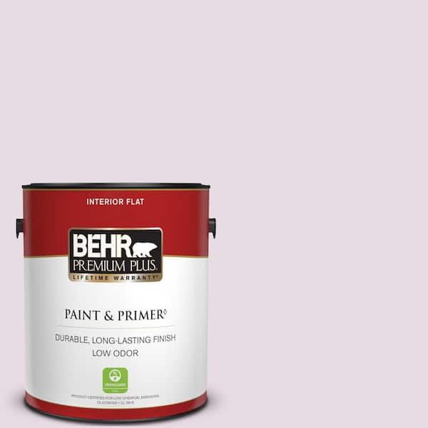 BEHR PREMIUM PLUS 1 gal. #400A-1 Candlelight Yellow Satin Enamel Low Odor  Interior Paint & Primer 705001 - The Home Depot