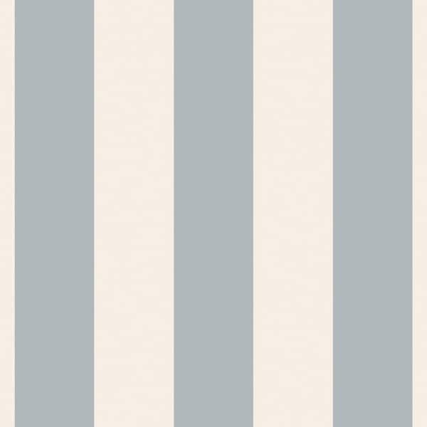 Classic Stripe Mineral Blue Wallpaper