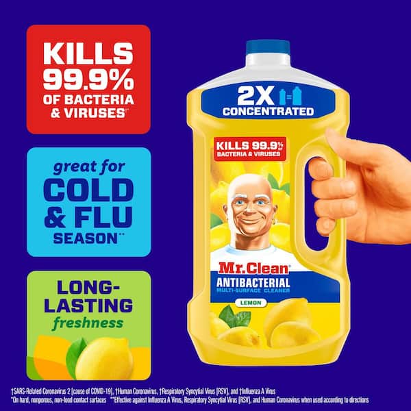 Antibacterial 99 oz. Lemon Scent Multi-Purpose Cleaner